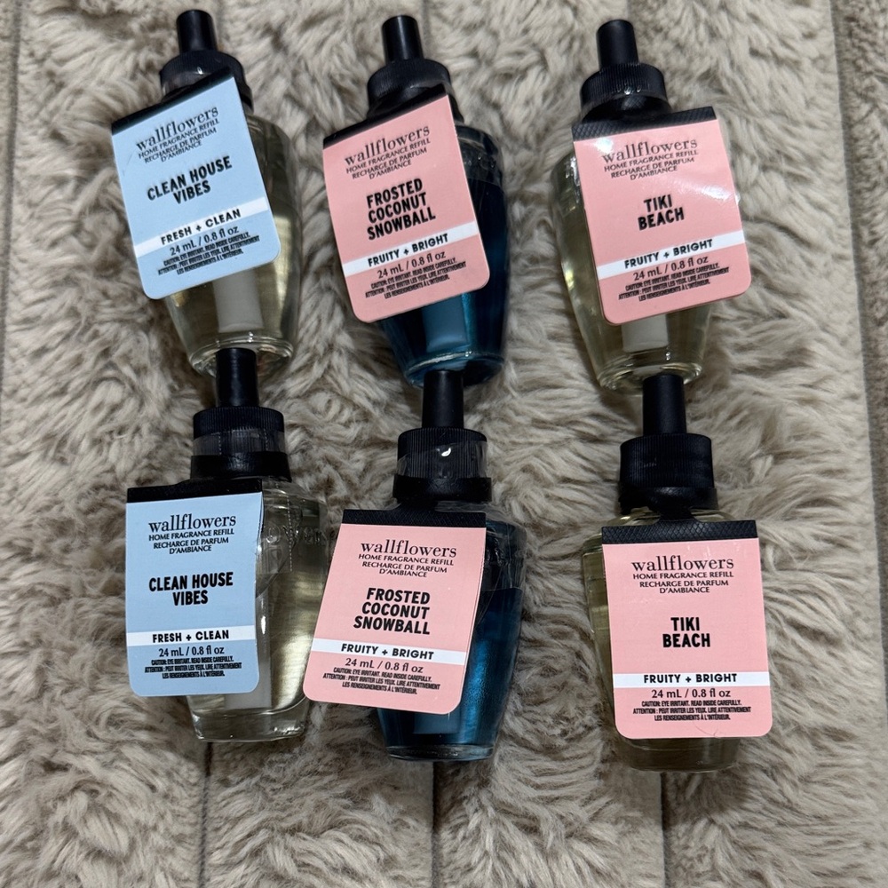 White Barn Wallflower Refills - Black, Blue, Pink